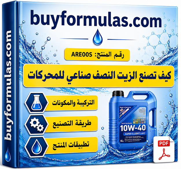 كيف تصنع زيت المحركات النصف صناعي  