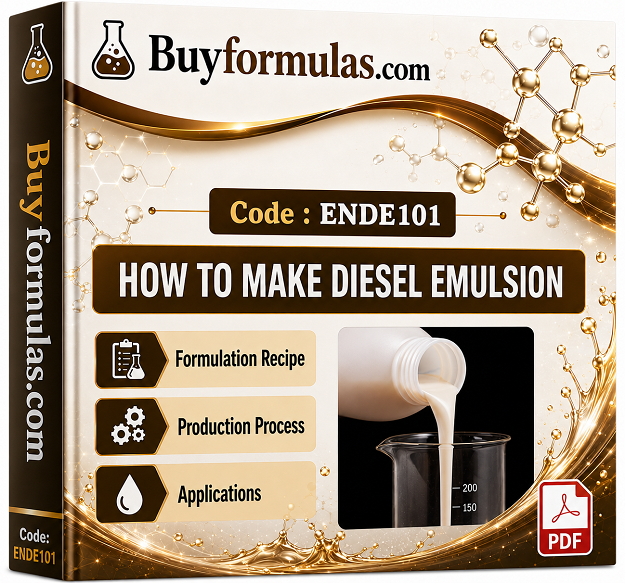 Making white diesel emulsion
