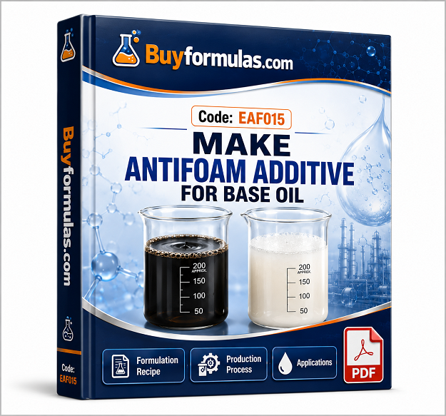 How to make antifoam additive for base oils