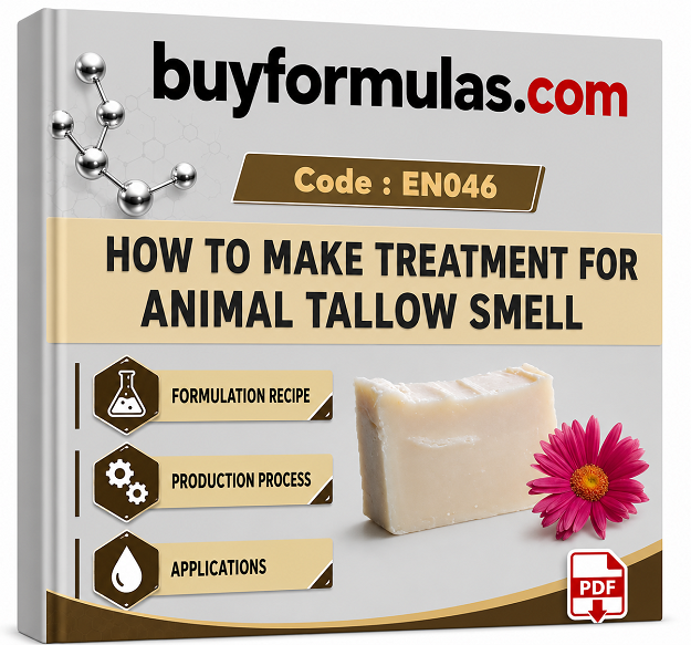 Chemical treatment and remove tallow smell used for grease production