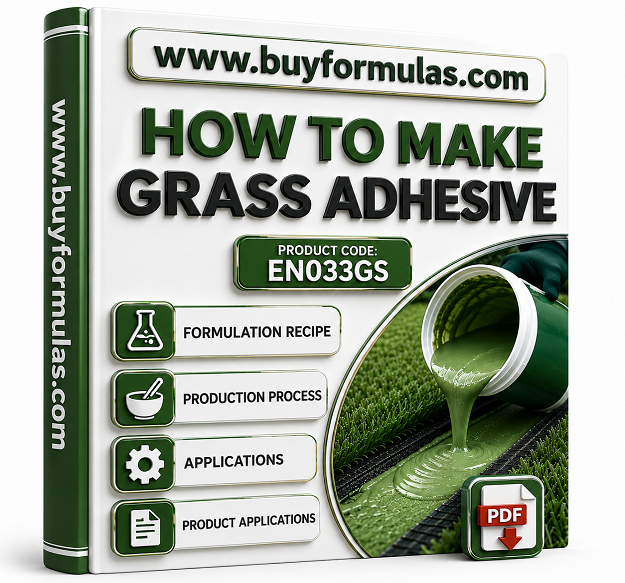 How to make grass adhesive