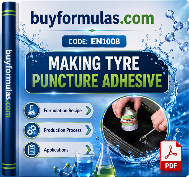 How to make tyre sealant gel or anti punchure glue
