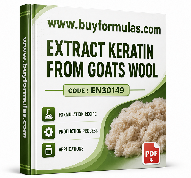 How to extract keratin from goat’s wool