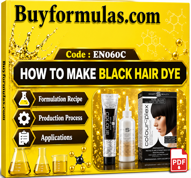 How to make professional black hair dye 
