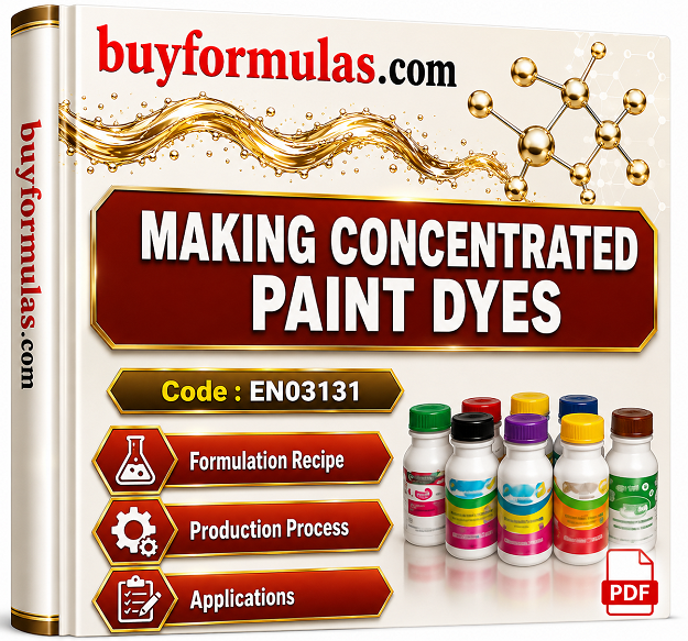 How to make concentrated paint dyes