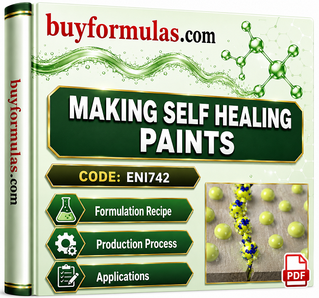 Making self healing smart paint 