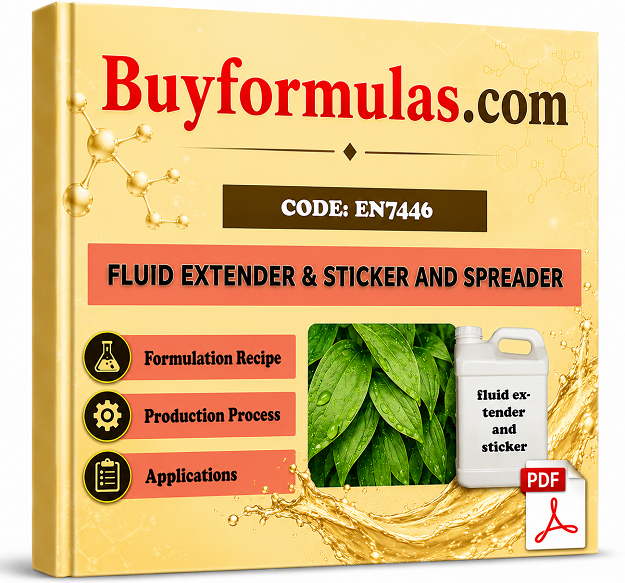 How to make fluid extender & sticker and Spreader