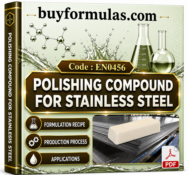 Metal polishing compound for steel & stainless steel