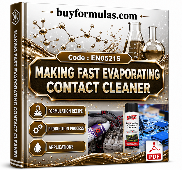 How to make fast evaporating contact cleaner for electronic boards