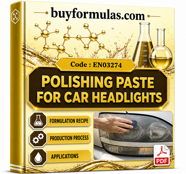 Headlight lens cleaning cream