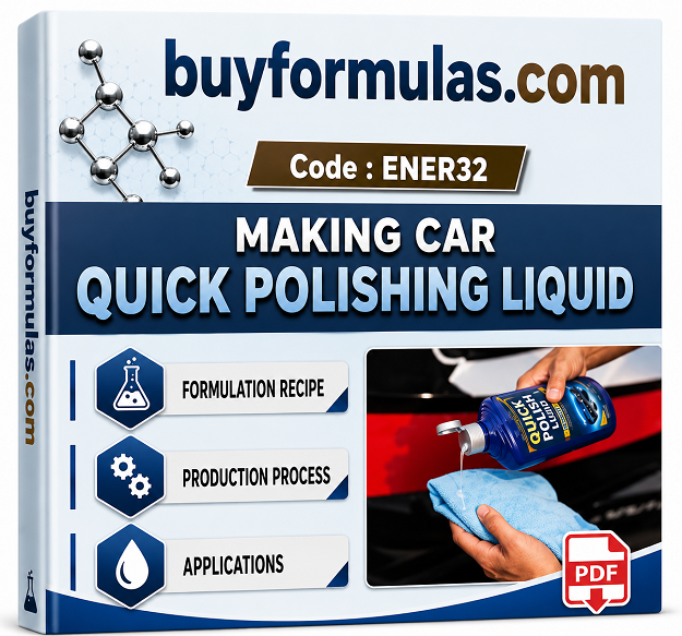 Making car quick polishing liquid