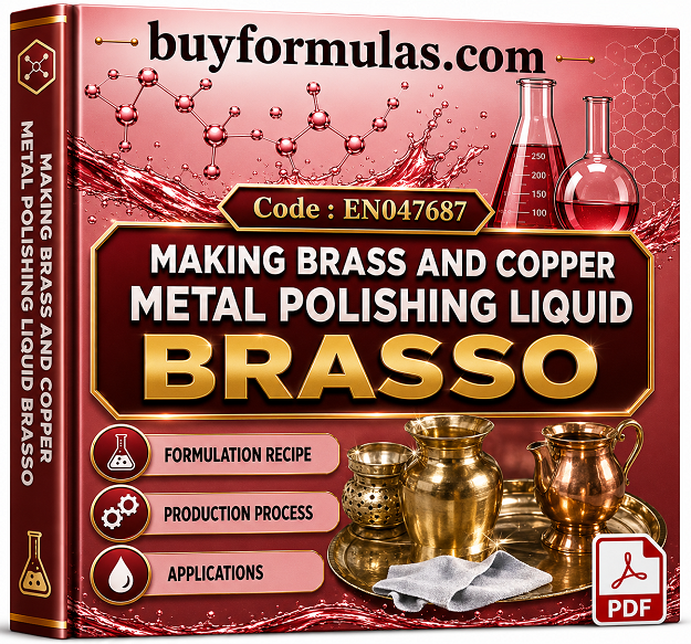 Making brass and copper metal polishing liquid Brasso