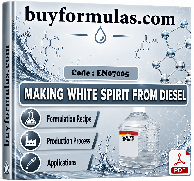 How to make white spirit from diesel