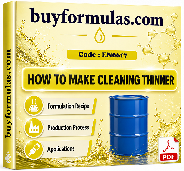 How to make cleaning purpose thinner